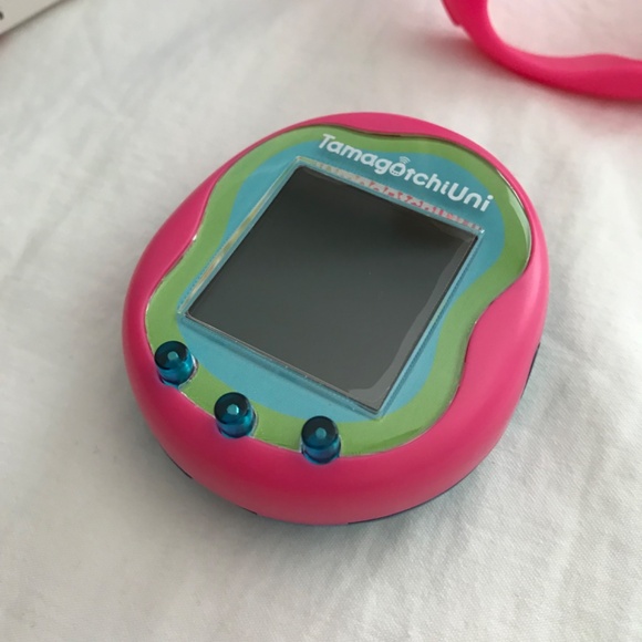 Tamagotchi Uni Pink Green Blue With Watch Wrist Band Screen Protector - Picture 6 of 16